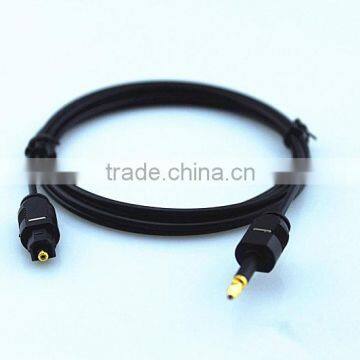 Gold plated Fiber Optic Digital Audio Cable square to round