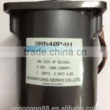 Single Phase 30MIN Duty AC SMS Gear Head Insulation Motor 9RN40P4H, AC Reversible Stepping Motor, Natural Cooling Motor