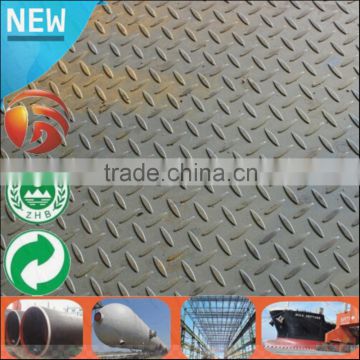 Low Price 7.5*1050 checker chequer steel plate price Q235B steel coil Tianjin