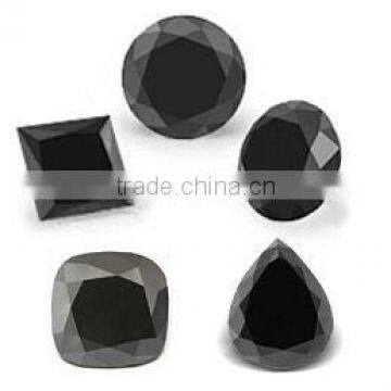 Synthetic Black Moissanites