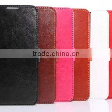 PU Slim Leather Flip Classical Wallet Stand Case