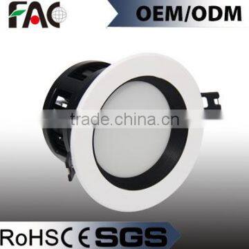 some parts use natural resistance high-temperature plastic material 3w led downlight recessed