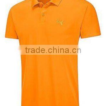 Orange color polo shirts