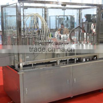 Automatic pharmaceutical plastic tube filling and sealing machine