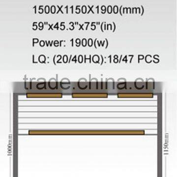 Rechargeable Electric Ceramic Heaters Infrared Sauna photo-3