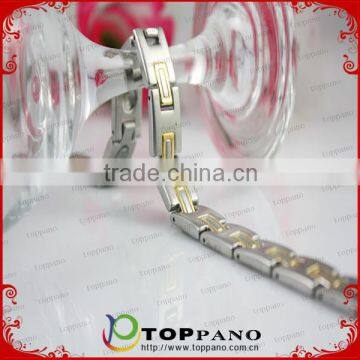 Wholesale china high quality jewelry 316L stainless steel charm metal energy bracelet for sale