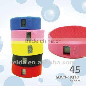 silicon wristwatch promotion