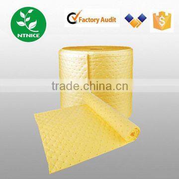 Yellow Chemical Absorbent Rolls For Leak Emergency