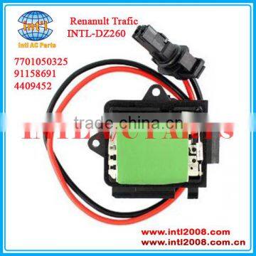 heater fan motor blower electrical resistor fit for Renanult Trafic vauxhall vivaro resistance 7701050325 4409452 91158691