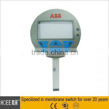 Hot Selling Custom Self Adhesive Graphic Overlay Plastic Foil With LED Keyboard