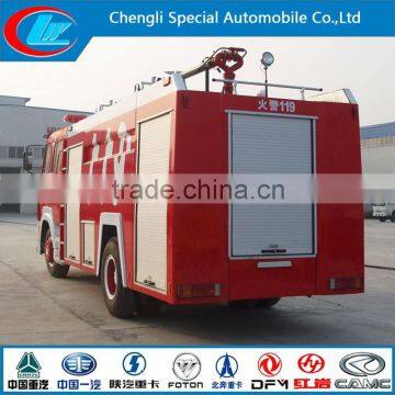 Sinotruk used fire sprinkler truck 4X2