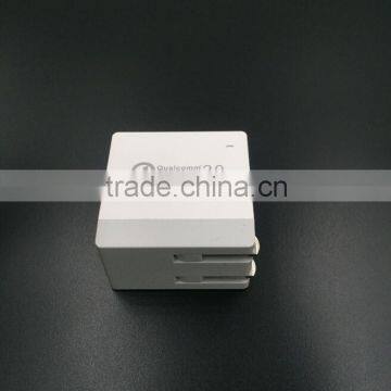 Newest [Qualcomm Certified] Quick Charge 2.0/3.0 Premium 18W USB Wall Travel Charger for Smartphone