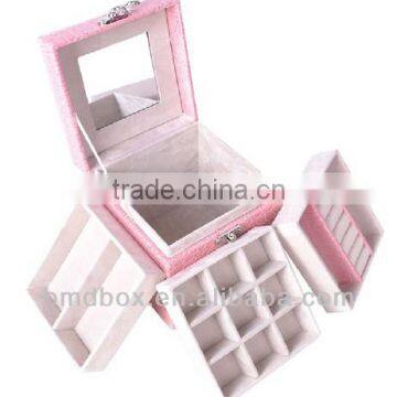 hot selling leatherette jewelry cufflink gift box