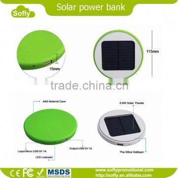 5000mah High Capacity Solar Battery for Iphone Portable Battery Charger photo-3