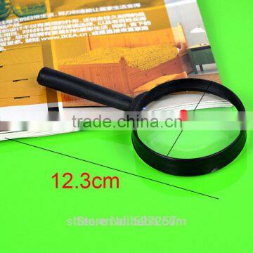 1pcs Magnifier Hand Held 60mm 5X Magnifying Glass Reading handheld Hot Sale