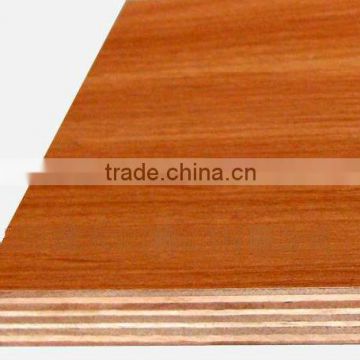 cherry melamine paper plywood,1220*2440,1250*2500