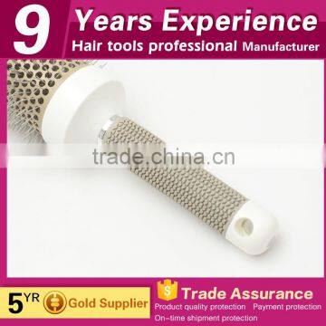 Wholesale Salon Care Ceramic Round Plastic Hair Brush photo-5
