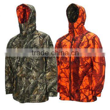 2015 TECL-WOOD Multi-Functional Camouflage Hunting Reversible Jacket Men