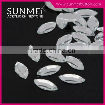 Fashion Accessory Navette Crystal Acrylic Plastic Rhinestone photo-2