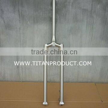 29" Wheels Ti Bike Fork, mtb tapered front fork, tapered fork with PM disc brake