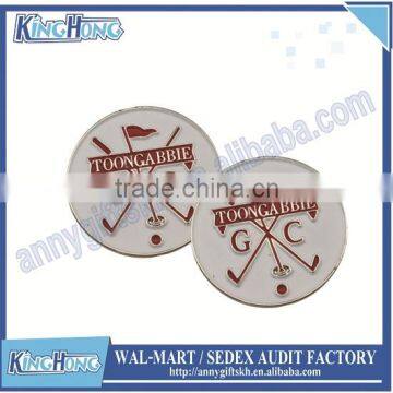 Cheap Promotion Metal Custom Magnetic Golf Ball Markers Wholesale