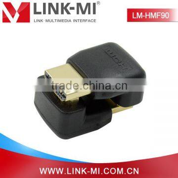 LM-HMF90 90 Degree HDMI1,4 Version HDMI Male to HDMI Female Adapter For LCD TV/Set-top Box/Camera photo-6