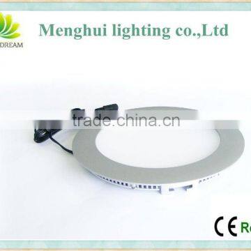 Fashionable 3w led round panel with ce rohs approved
