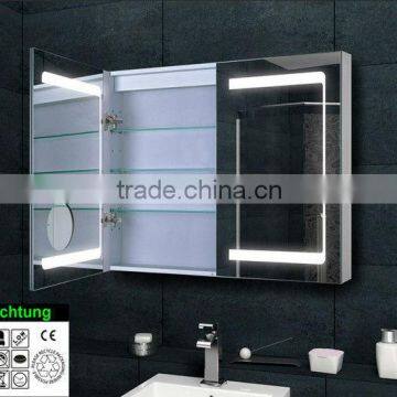 Bathroom furniture illuminated bathroom cabinet with lighted mirror