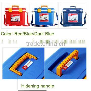 5/7/10/15/20/28L Promotion Wholesale Plastic Car Cooler Box