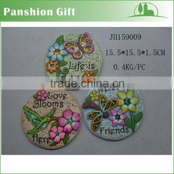 Garden decorative stepping stone