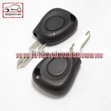 High Quatity Renault transponder chip key shel for 1 button with led206 VA blankfor Renault Scenic Clio Car Key romote key shell