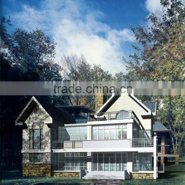 luxury light Steel keel Structure villa for living,for hotel KV11