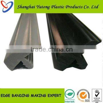 wooden color 16mm soft T shape edge banding trim profiles