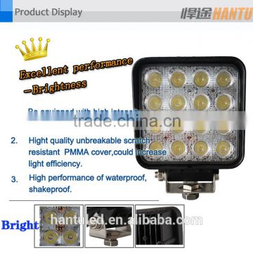 hottest sell 15w special led work light led plastic work light wrangler 12w LED work light