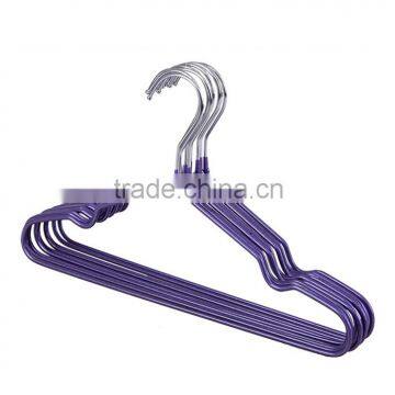 Kids PVC Coated Metal Hanger, Wire Clothes Hanger for Children