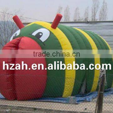 Giant Inflatable Worm Long Tent for Advertising Decoration