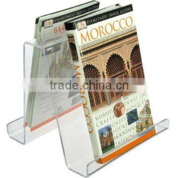Crystal acrylic book shelf