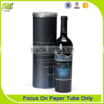 Reasonalbe price round wine packaging tube