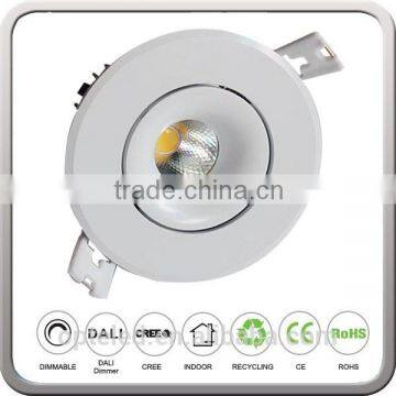 Recessed LED Ceiling Spot light 9W adjustable