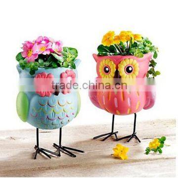 2014 New Style owl flower planters