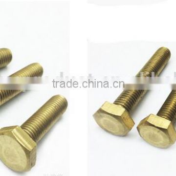 Brass carriage bolts