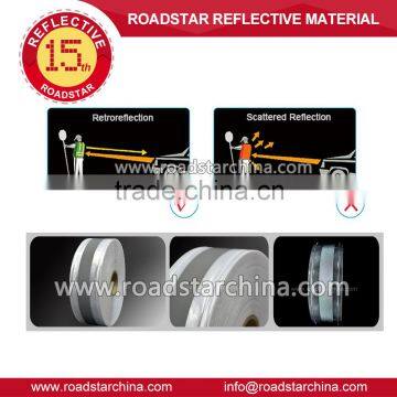 PVC Reflective Tape with Reflective Heat transfer Film on Surface