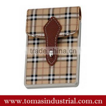 Guangzhou high quality cheap leather business card case