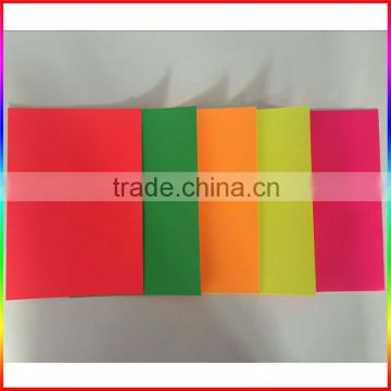 Custom fluorescence color ultra destructible vinyl stickers, fluorescence color stickers