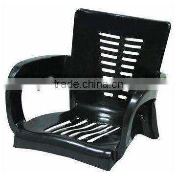 high quality good design big plastic changale back arm chair mould