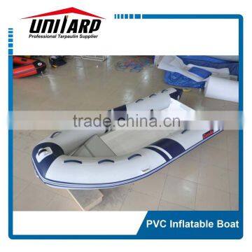 China Rib Fiberglass Hull PVC Inflatable Boat