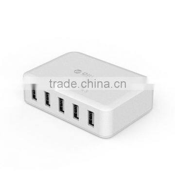 2015 Hot sale Multi ports smart desktop usb charger UC5P