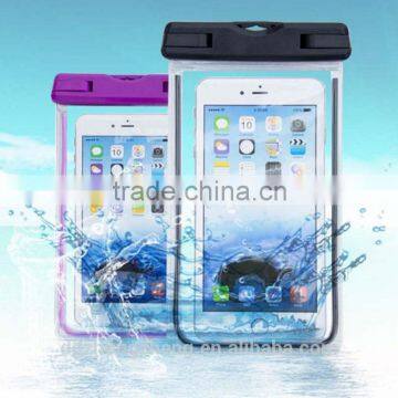 Hot sale high quality PVC waterproof diving bag for mobile phones