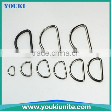 Half round 4mm metal wire buckle