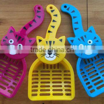 new pet products plastic pet waste scoop /poop shovel /cat litter scoop /spade